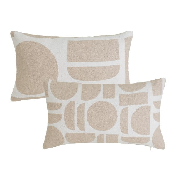 Dekorační polštáře z materiálu bouclé v sadě 2 ks 30x50 cm Mid Century – Casa Selección
