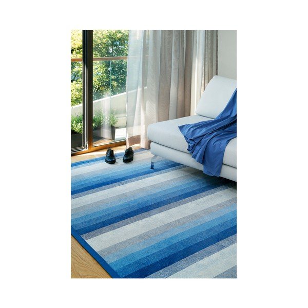 Modrý oboustranný koberec Narma Luke Blue, 160 x 230 cm-image-3