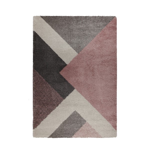 Růžový koberec Flair Rugs Zula, 80 x 150 cm