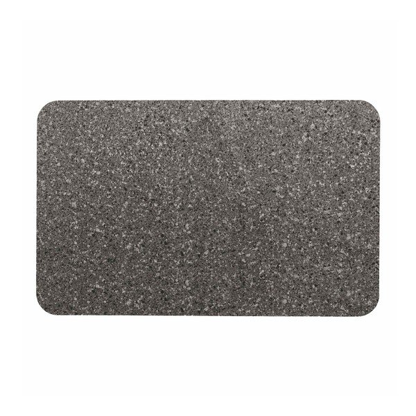 Antracitová koupelnová předložka 50x80 cm Granite – douceur d'intérieur