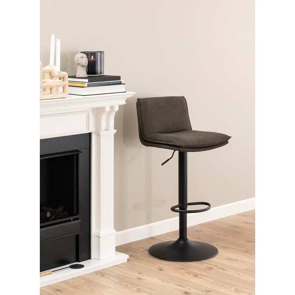 Tmavě hnědé barové židle v sadě 2 ks 107 cm Flynn – Actona-image-1