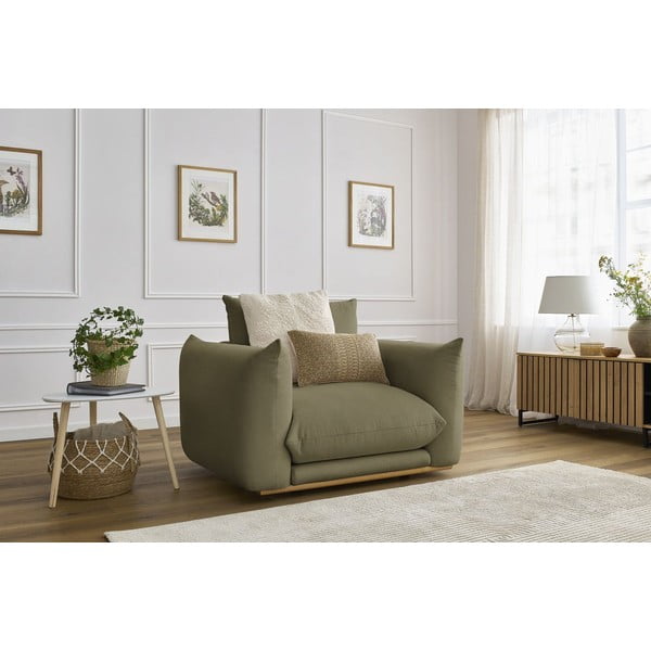 Světle zelené křeslo Ernest – Bobochic Paris-image-1