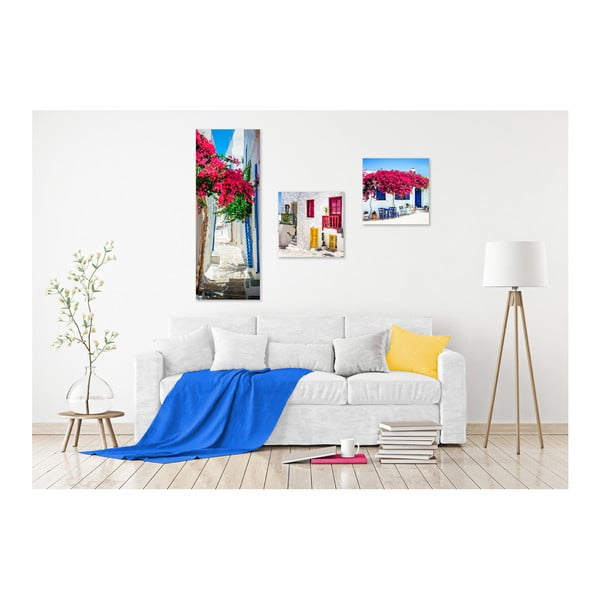 Obraz Styler Glasspik Destination Greece III, 30 x 30 cm-image-1