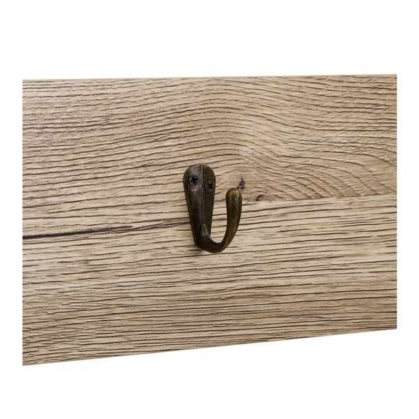 Černá přírodní předsíňová sestava v dekoru dubu – Casa Selección-image-2