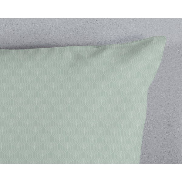 Zelené flanelové povlečení na jednolůžko 140x200 cm Omaira – HIP-image-3