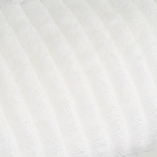 Bílá deka z mikroplyše 130x160 cm Fur Velvet – Casa Selección-image-2