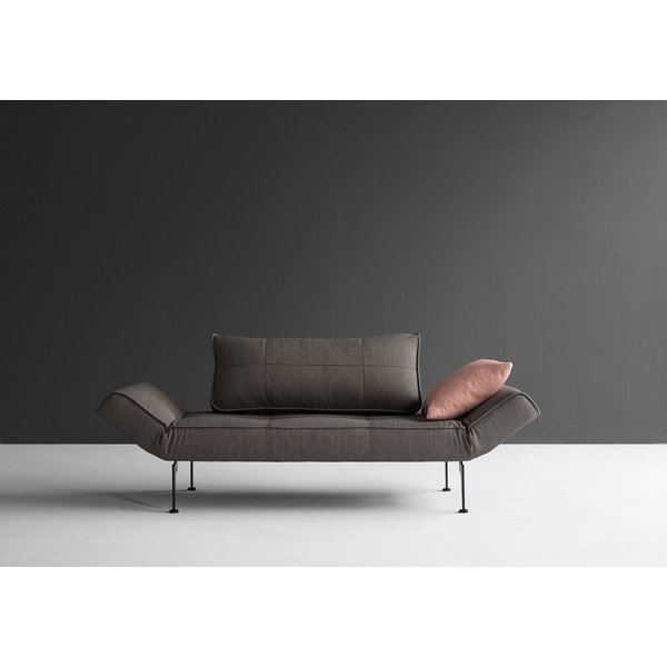 Tmavě šedá polohovatelná lenoška Innovation Zeal Flashtex Dark Grey-image-1