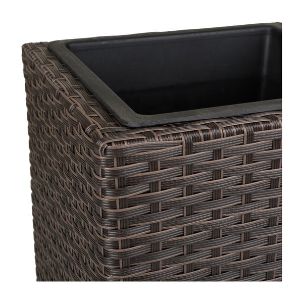 Květináč z umělého ratanu Matilda, 28 x 28 cm-image-2