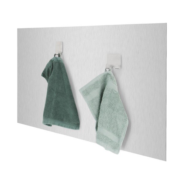 Kryt na zeď u sporáku z nerezové oceli 50x90 cm Splash – Compactor-image-2