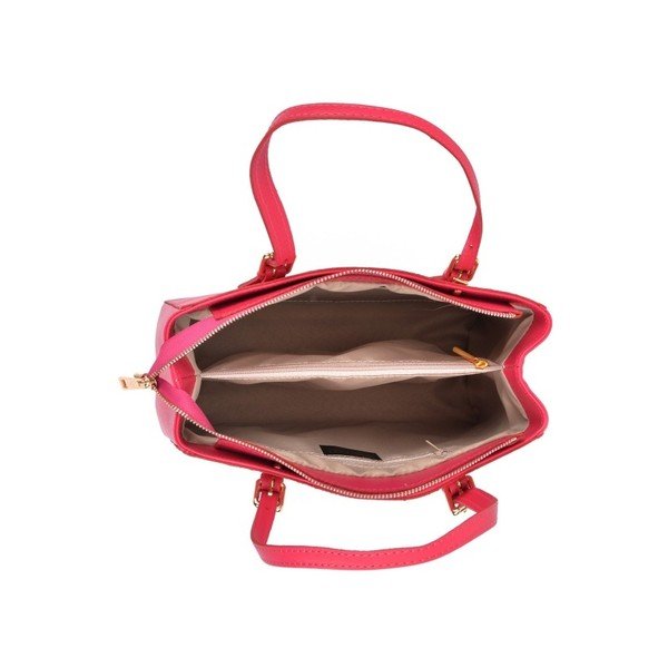 Fuchsiová kožená kabelka Isabella Rhea Marta Fuscia-image-4