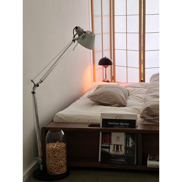 Hnědá dvoulůžková postel z borovicového dřeva s roštem 140x200 cm Ziggy – Karup Design-image-4