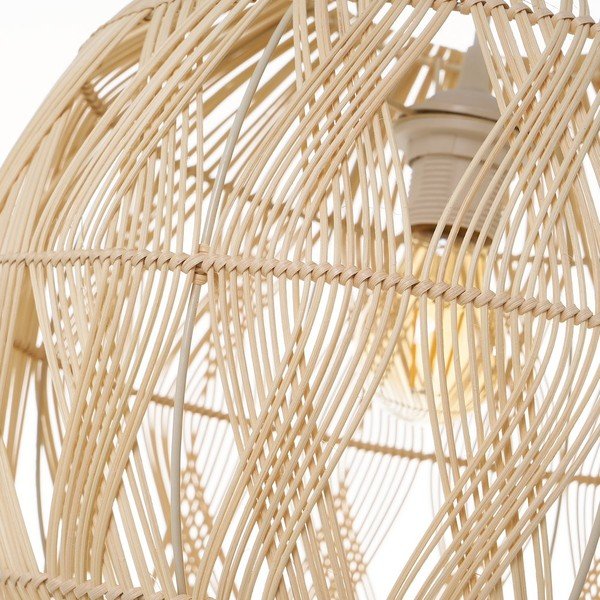 Ratanové stropní svítidlo v přírodní barvě s ratanovým stínidlem ø 37 cm Natural Way – Casa Selección-image-3