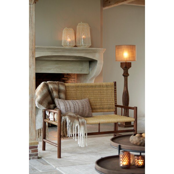 Béžové stínidlo ø 40 cm Caden – Light & Living-image-1