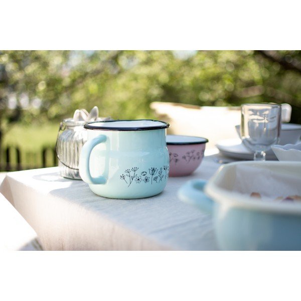 Mátově zelený smaltovaný džbánek Orion Meadow, 1,2 l-image-3