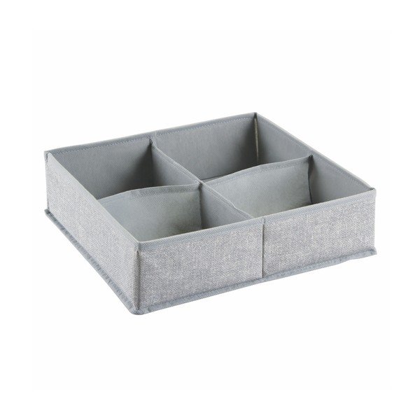 Šedý organizér se 4 díly do zásuvky InterDesign Alto, 30,5 x 35,5 cm-image-2