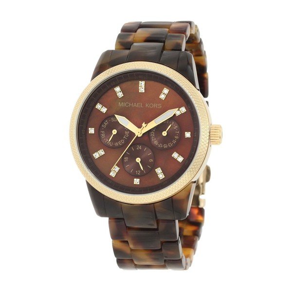 Hodinky s pozlaceným ciferníkem Michael Kors -image-1