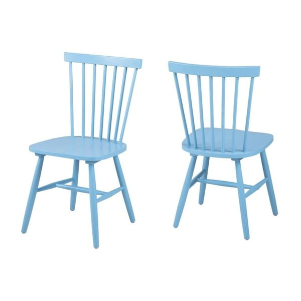 Modrá jídelní židle Actona Riano