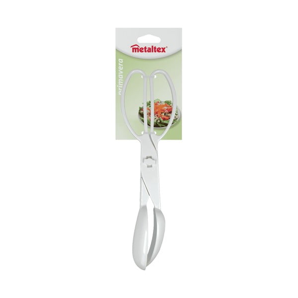 Bílé kleštičky na salát Metaltex-image-1