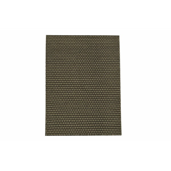 Ručně tkaný koberec Brown and Beige Kilim, 105x154 cm