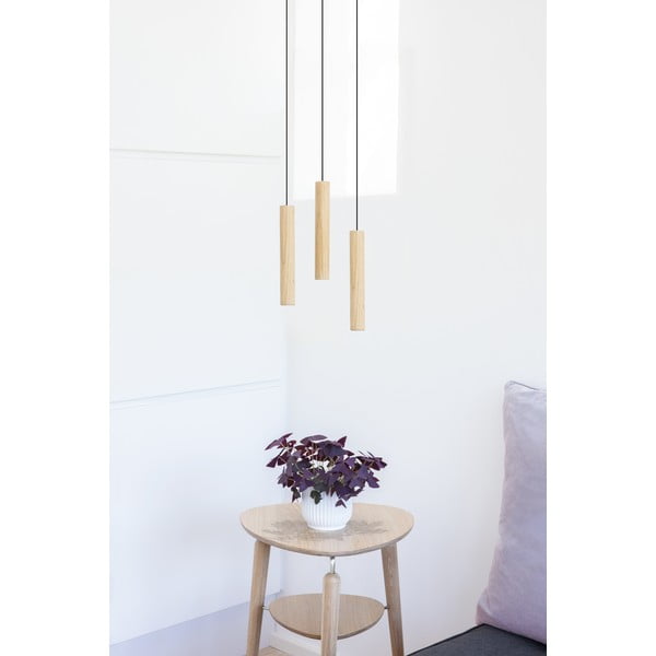 LED závěsné svítidlo s dřevěným stínidlem ø 3 cm Chimes – UMAGE-image-4