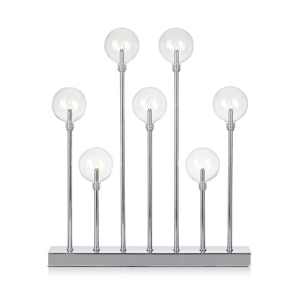 Svícen ve stříbrné barvě Markslöjd Junior, výška 50 cm