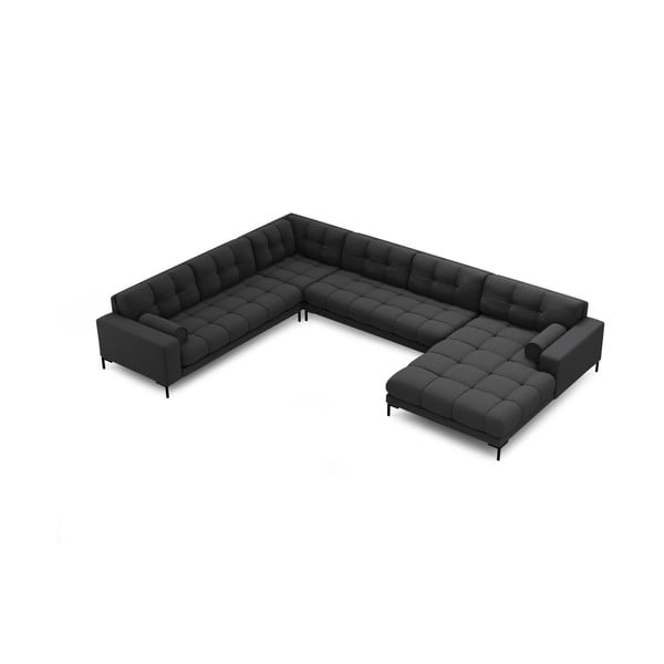 Tmavě šedá rohová pohovka (levý roh) Bali – Cosmopolitan Design-image-4