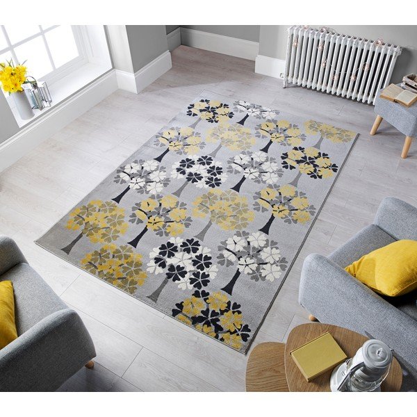 Koberec Flair Rugs Blossom Tree Ochre, 160 x 230 cm-image-3