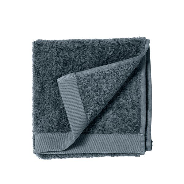 Modrý ručník z froté bavlny Södahl China, 60 x 40 cm-image-2