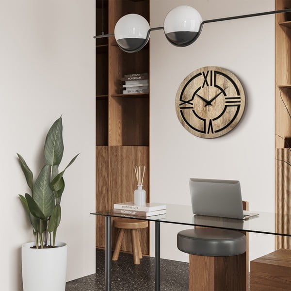 Nástěnné hodiny ø 57 cm Ethan – Styler-image-2