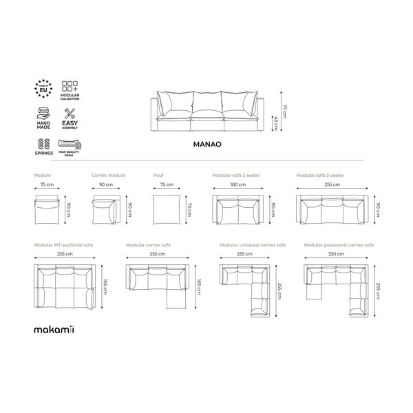 Světle šedá podnožka Manao – Makamii-image-4
