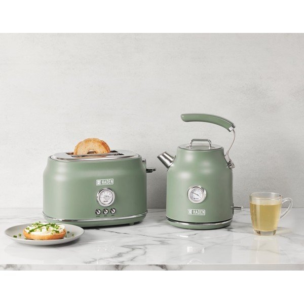 Zelená rychlovarná konvice z nerezové oceli 1,7 l Dorset – Haden-image-3