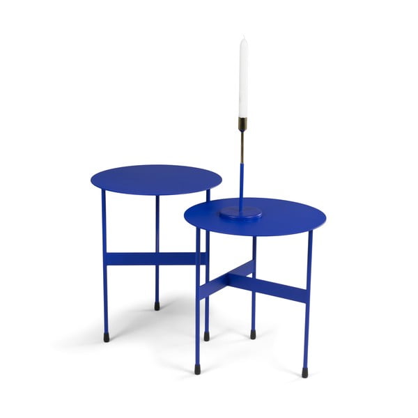 Kovový kulatý odkládací stolek ø 45 cm Mira – Spinder Design-image-2