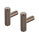 Šedé nástěnné kovové háčky v sadě 2 ks Rof – Blomus