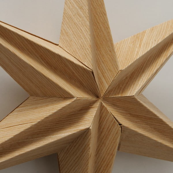 Vánoční papírová závěsná dekorace ve tvaru hvězdy Boltze Kassia, ø 30 cm-image-1