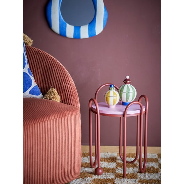 Kovový kulatý odkládací stolek ø 30,5 cm Whimsica – Bloomingville-image-1