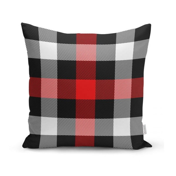 Sada 4 vánočních povlaků na polštář a běhounu na stůl Minimalist Cushion Covers Snowflake-image-4