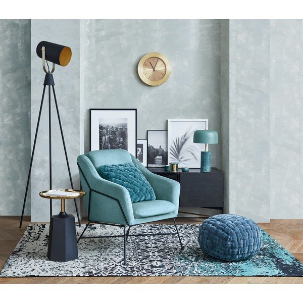 Černý odkládací stolek Kave Home, ø 37 cm-image-1