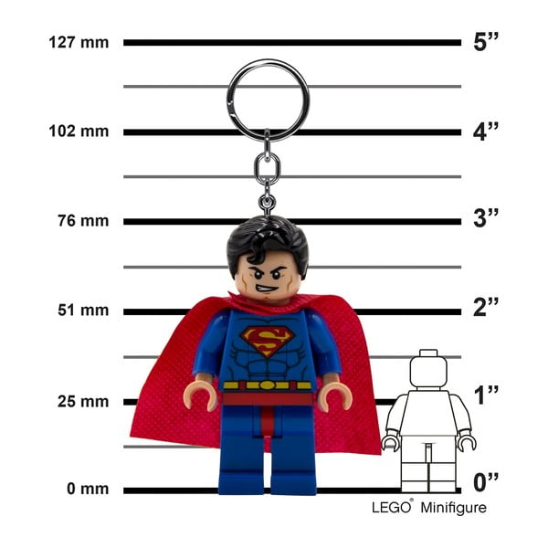 Klíčenka se svítilnou Superman – LEGO®-image-2