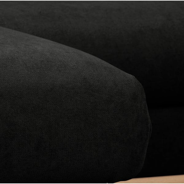 Černá rohová pohovka (pravý roh) Beata – Ropez-image-1