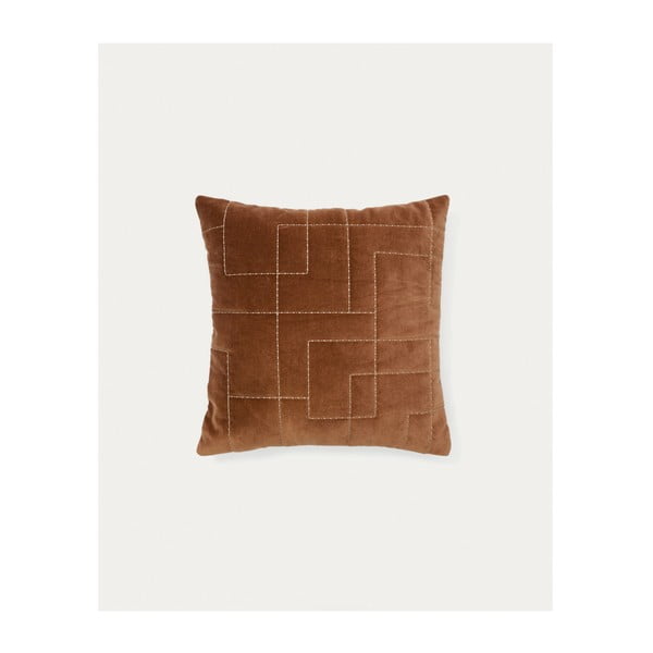 Sametový povlak na polštář 45x45 cm Prila – Kave Home-image-3