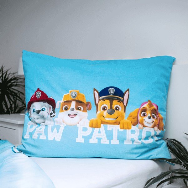 Bavlněné dětské povlečení na jednolůžko se svítícím efektem 140x200 cm Paw Patrol – Jerry Fabrics-image-3