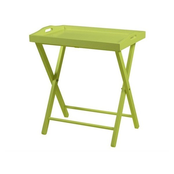 Zelený odkládací stolek Actona Vassoio Tray