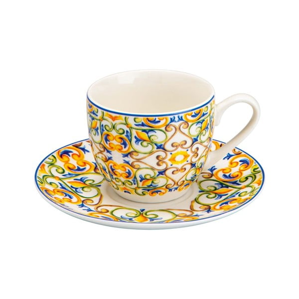 Sada 6 šálků s podšálky Brandani Medicea-image-3