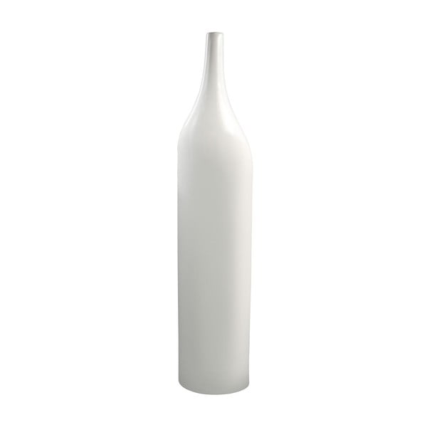 Váza Bottle, 58 cm, bílá