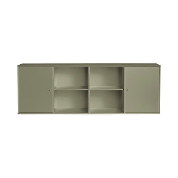 Khaki závěsná komoda 176x61x42 cm Mistral – Hammel Furniture