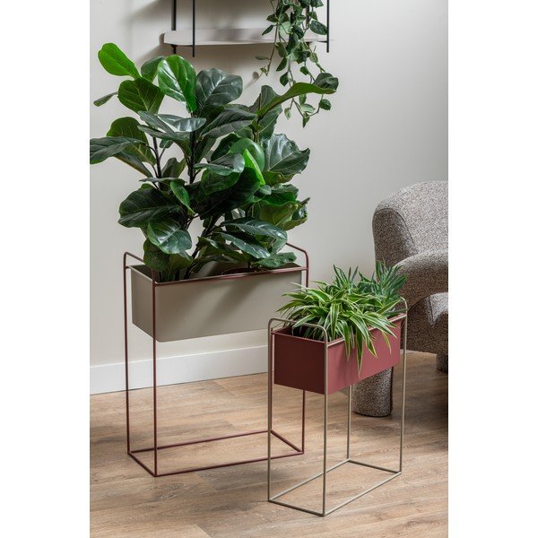 Kovové stojany na květiny v sadě 2 ks (výška 65 cm) Reina – PT LIVING-image-1