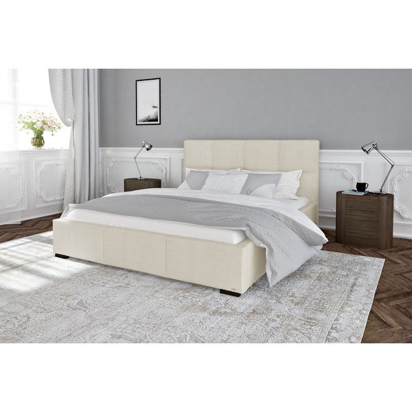 Dvoulůžková postel s roštem a úložným prostorem Guy Laroche Home Fascination, 160 x 200 cm-image-1
