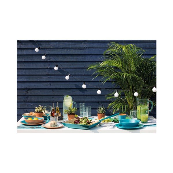 Bambusový servírovací tác Kitchen Craft Summer, délka 30 cm-image-1