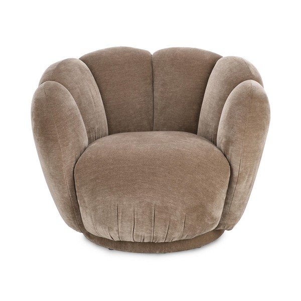 Taupe křeslo Tulip – Bizzotto-image-2