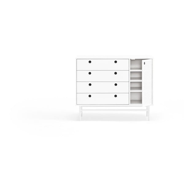 Bílá komoda Teulat Punto-image-4